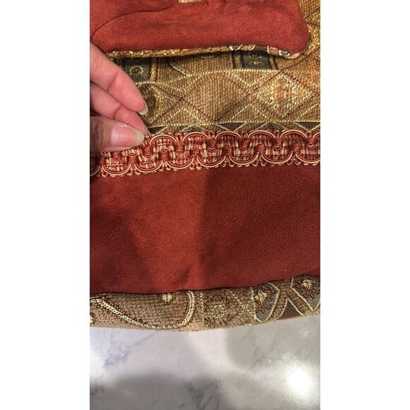 Handmade tapestry carpet bag adjustable backpack pocket inside bohemian indie main image 14